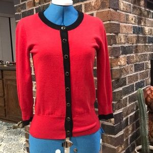 Audrey & Grace Sweaters - Red (holiday) Cardigan Audrey & Grace Sweaters - Red (holiday) Cardigan